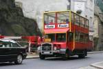 MAN Aussichtsbus f�r Rundfahrten und zum Transport hinauf zur Festung K�nigstein.