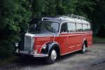 Am Bahnhof in Bad Bentheim traf ich am 31.05.1995 diesen Mercedes Oldtimer  des Typ 3500 an.