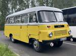 Robur umgebaut als Wohnbus aus Deutschland in Plau am See.
