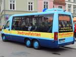 Fiat Ducato von Busunternehmen Manfred Scholz aus Deutschland in Stralsund.