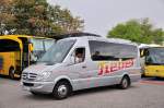 Kleinbus MB Sprinter von Tieber Reisen aus �sterreich am 12.