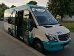 Mercedes Sprinter der Neubrandenburger Verkehrsbetriebe in Neubrandenburg.