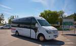 Mercedes Sprinter von Rossmann Mietwagen aus �sterreich im Mai 2018 in Krems.