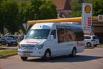 Mercedes Sprinter von Rossmann Mietwagen aus �sterreich im Mai 2018 in Krems.