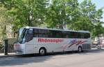 BOVA Reisebus von RH�NSEGLER Reisen Ende April 2014 in Leipzig beim Zoo gesehen.