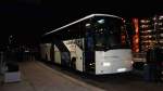 Bus der  Caralliance  bringt Flugg�ste zum Airport Toulouse im September 2015