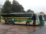 VDL Bova Magiq von Hutfilters Reisedienst aus Deutschland im Stadthafen Sassnitz.