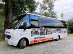Mercedes Benz 0818 Teamstar von Eduard Eisele aus der BRD mit interres.