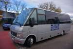 Mercedes O 818 Teamstar von Hotimitz Reisen aus �sterreich 10/2017 in Krems.