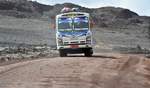 ISUZU Midibus in �thiopien auf ca 3.900 Meter Seeh�he im Senettie Plateau 03/2019 gesehen.