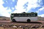 ISUZU Midibus im Hochland von �thiopien 03/2019 gesehen.