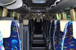 Sch�ne Sitze im King Long von Raferzeder Reisen aus �sterreich,am 31.Mai 2014 in Krems gesehen.