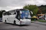 King Long aus Wiener Neustadt/Nieder�sterreich am 16.August 2014 in Krems gesehen.