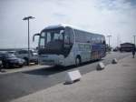 MAN Lion's Coach Supreme von Weltenbummler/M�bius aus Deutschland im Stadthafen Sassnitz.