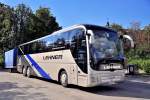MAN LIONs COACH mit Radh�nger von LEHNER Reisen aus Ober�sterreich am 20.9.2012 in Krems an der Donau.
