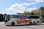MAN LION`s COACH von Busreisen WIEGELE / �sterreich im Juli 2013 in Krems gesehen.