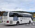 MAN LION`s COACH von SCHWEBACH Reisen/�sterreich im September 2013 in Krems.