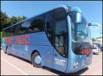 MAN Lion's Coach von Pertl-Reisen aus Deutschland im Stadthafen Sassnitz.