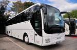 MAN Lions Coach von H�tzinger Reisen aus Deutschland am 12.Juli 2014 in Krems gesehen.