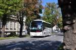 MAN Lions Coach von Amann aus �sterreich am 8.Sept.2014 in Krems unerwegs.
