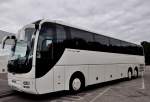 MAN Lions Coach aus Ober�sterreich im Mai 2015 in Krems gesehen.