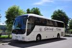 MAN Lions Coach von Edelwei� Reisen aus der BRD im Juni 2015 in Krems.
