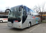 MAN Lions Coach von M�rztaler Reisen aus der Steiermark/�sterreich in Krems gesehen.
