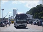 MAN Lion's Coach von Haubold Reisen aus Deutschland im Stadthafen Sassnitz.