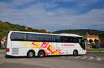 MAN Lion`s Coach von Aguzzoli Reisen aus Italien in Krems gesehen.