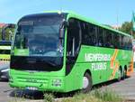 MAN Lion's Coach von Flixbus/Reiters Busverkehr aus Deutschland in Berlin.