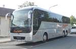 MAN Lion`s Coach von BUCHENAU-Reisen steht im September 2019 in Hünfeld