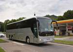MAN Lion`s Coach von Gschwindl Reisen aus Wien 2018 in Krems gesehen.