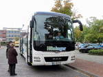 MAN Lion´s Coach steht im Busbahnhof von Geilenkichen am 08.