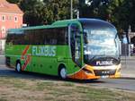 MAN Lion's Coach von Flixbus/Wricke Touristik aus Deutschland in Neubrandenburg.