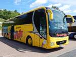 MAN Lion's Coach von Fredrich aus Deutschland im Stadthafen Sassnitz.