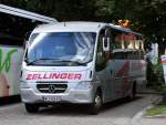 Midibus MERCEDES BENZ O 818 Beluga9 von ZELLINGER Reisen aus Ober�sterreich am 30.6.2013 in Krems an der Donau.
