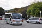 Kleinbus MERCEDES BENZ O 818 von ZW�LFER Reisen/Nieder�sterreich im Aug.