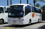 MB von  Transunion  wartet auf ankommende Flugg�ste am Airport Palma / Mallorca im Juni 2016 