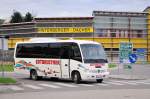  Mercedes Medio von Edtbrustner Reisen aus �sterreich am 20.9.2014 in Krems.