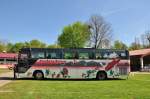 Mercedes Benz O 303 am 25.4.2015 in Wieselburg/Nieder�sterreich beim Oldtimertreffen der Fa.Kerschner gesehen.