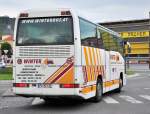 MERCEDES BENZ O 404 von Franz WINTER Busreisen aus �sterreich am 25.5.2013 in Krems an der Donau.