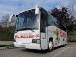 Mercedes Benz O 404 von H�llm�ller Reisen aus Krems am 15.10.2014 in Krems.