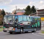 Mercedes O 404 von Leitner Reisen aus �sterreich am 16.10.2014 in Krems.