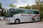 Mercedes O 404 von HIRTL Reisen aus �sterreich 07/2017 in Krems.