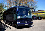 Mercedes Tourino von Herole Reisen aus der BRD in Krems gesehen.