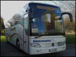 Mercedes Tourismo von �lvemarks Holiday aus Schweden in Bergen.