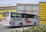 MERCEDES BENZ TOURISMO von KOMET Reisen aus �sterreich im September 2013 in Krems gesehen.