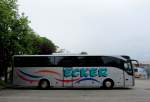 Mercedes Tourismo von Ecker Reisen Reisen aus �sterreich am 15.Mai 2014 in Krems gesehen.