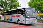 Mercedes Benz Tourismo von Fr�ch Reisen aus �sterreich am 17.Mai 2014 in Krems unterwegs.