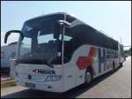 Mercedes Tourismo von Hauck aus Deutschland mit H�nger im Stadthafen Sassnitz.